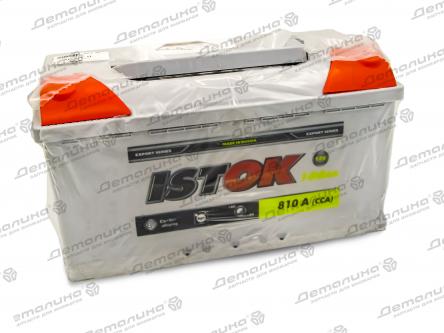 Аккумулятор ISTOK 100 А/ч обратный R+ 353x175x190 L5 EN 810 А